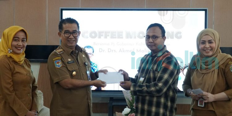 Pj Gubernur Kaltim Gelar Coffee Morning Bersama Wartawan: Bangun Sinergi Menuju Kemajuan