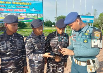 Lanal Sangatta Gelar Razia HP Prajurit, Basmi Judi Online dan Pinjaman Online