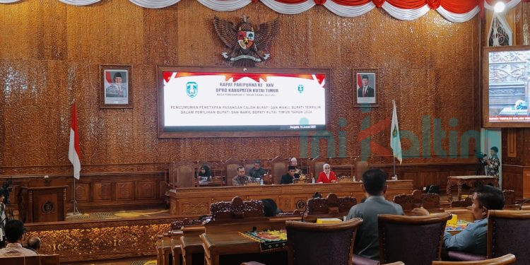 DPRD Kutai Timur Umumkan Pasangan Bupati dan Wakil Bupati Terpilih 2025-2030
