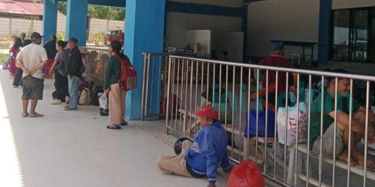 Balik Ke Rutinitas! Terminal Sangatta Dipenuhi Pemudik Usai Libur Lebaran
