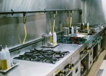 MAKAN BERGIZI GRATIS - Ilustrasi dapur Makan Bergizi Gratis (MBG).